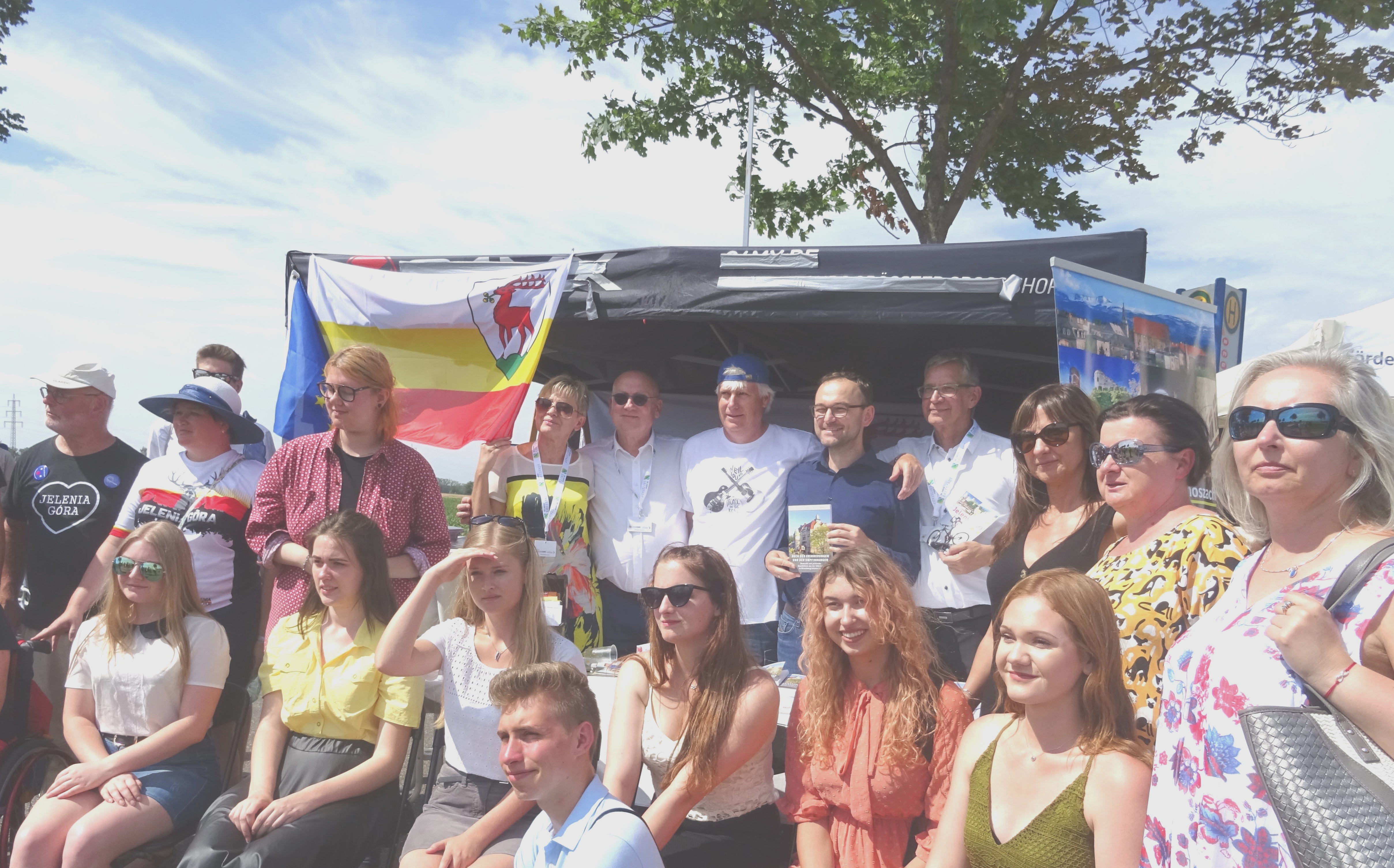 Stand auf dem Stadtfest